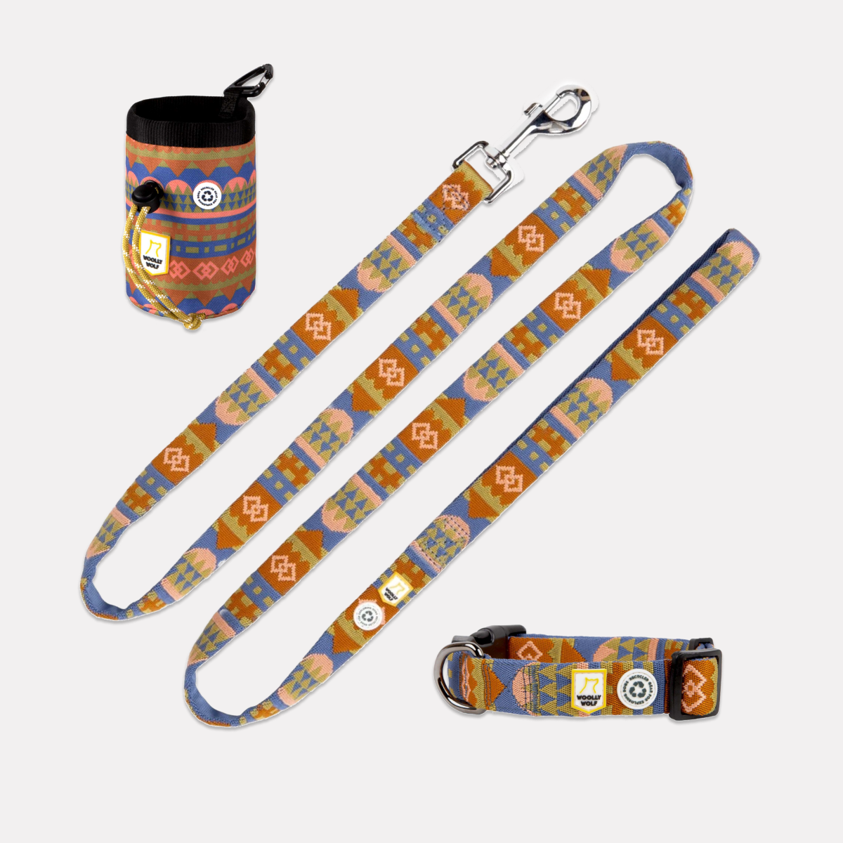 Nightless Night set – ogrlica, povodac i snack bag
