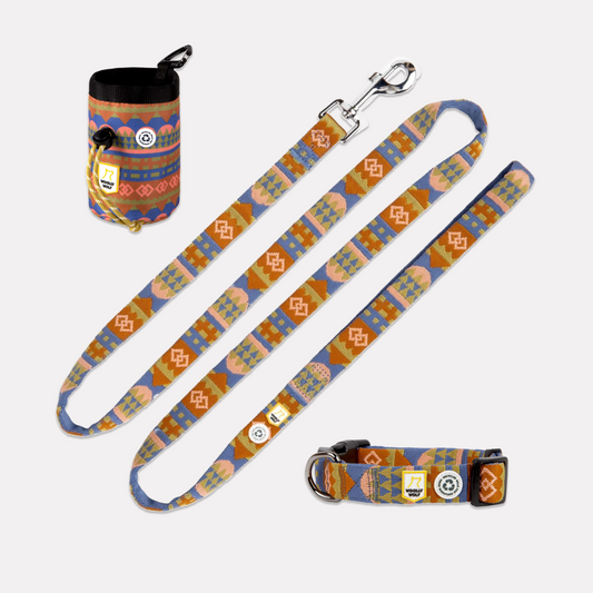 Nightless Night set – ogrlica, povodac i snack bag