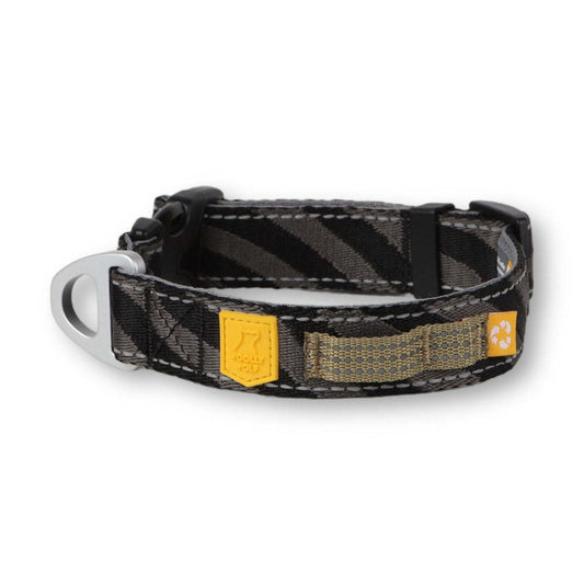 Woolly Wolf Roam Collar - Raven Black