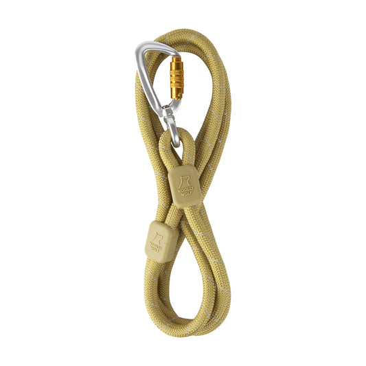 Woolly Wolf Rope Elastic Leash - Pistachio